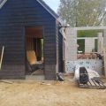 Gevelbekleding bijkeuken